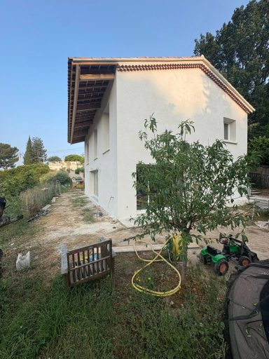 Rénovation Façade Saint Zacharie Enduit de façade de cette belle maison